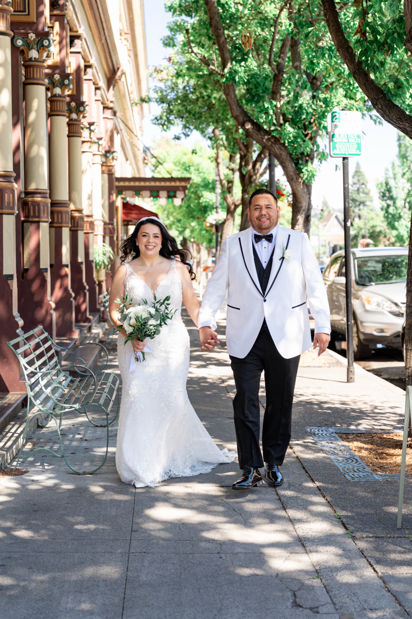 St. Vincent de Paul Church & Robledo Barn wedding photo